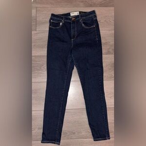 Garage Premium Denim Jeans Size 11 Ultra High Rise Skinny Dark Wash